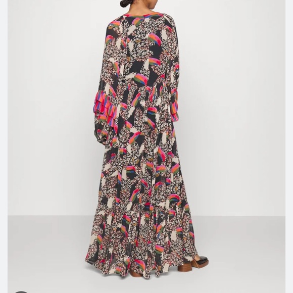 Farm Rio ‼️‼️Leopard Toucans Maxi Dress - Picture 2 of 16